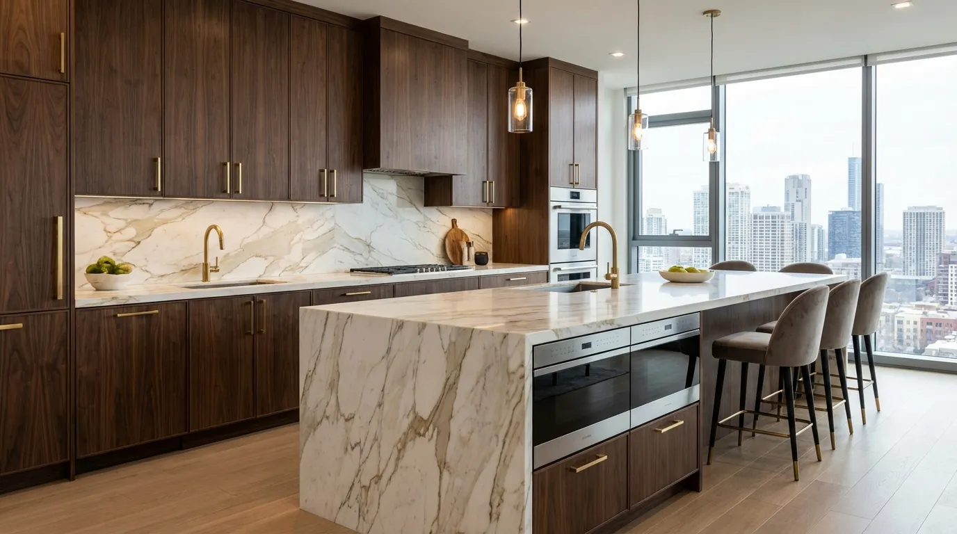 Modern kitchen interior